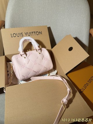 LV Speedy20枕头包 经典老花手提斜挎包